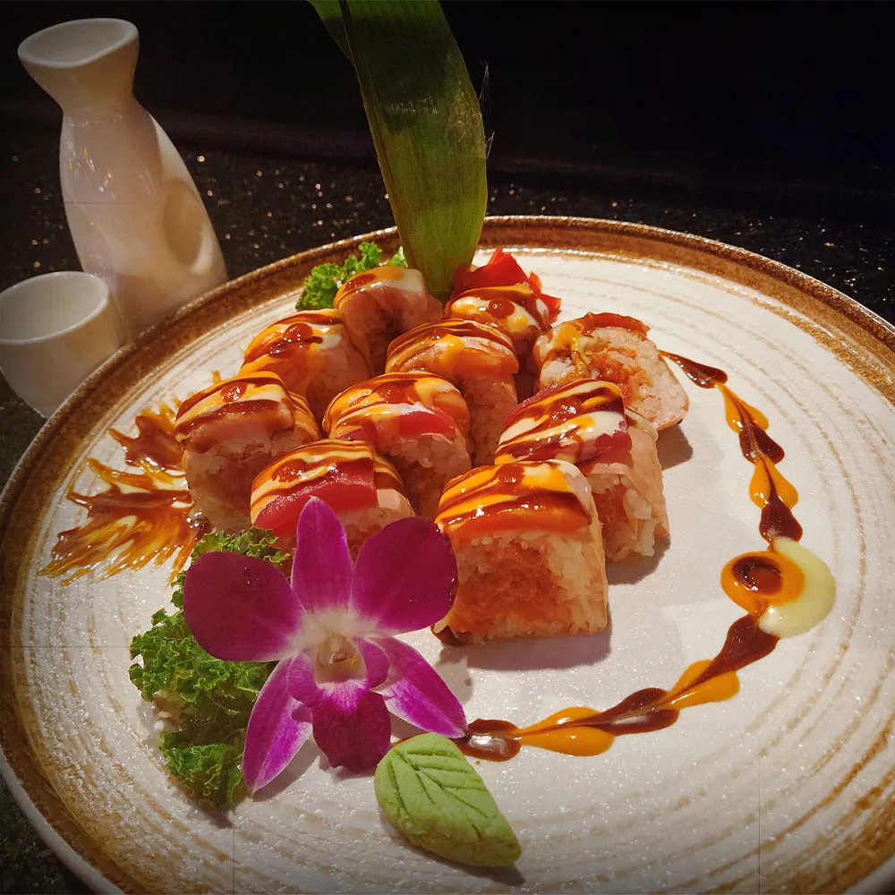 American Dream Roll at Osaka Steakhouse, Japanese Restaurant in St Clairsville