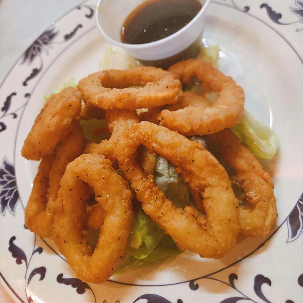 Fried Calamari at Osaka Steakhouse, Japanese Restaurant in St Clairsville