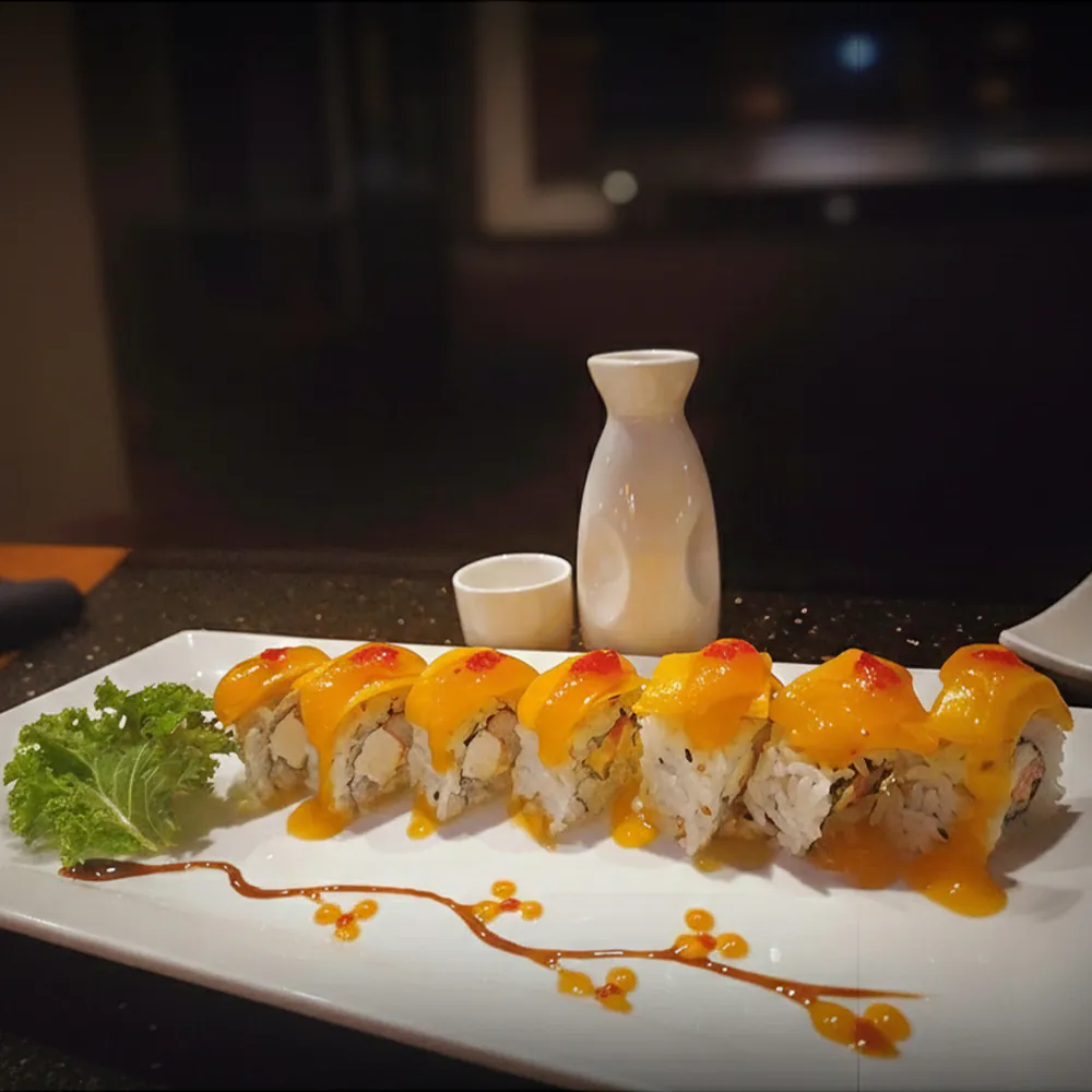 Mango Roll at Osaka Steakhouse, Japanese Restaurant in St Clairsville