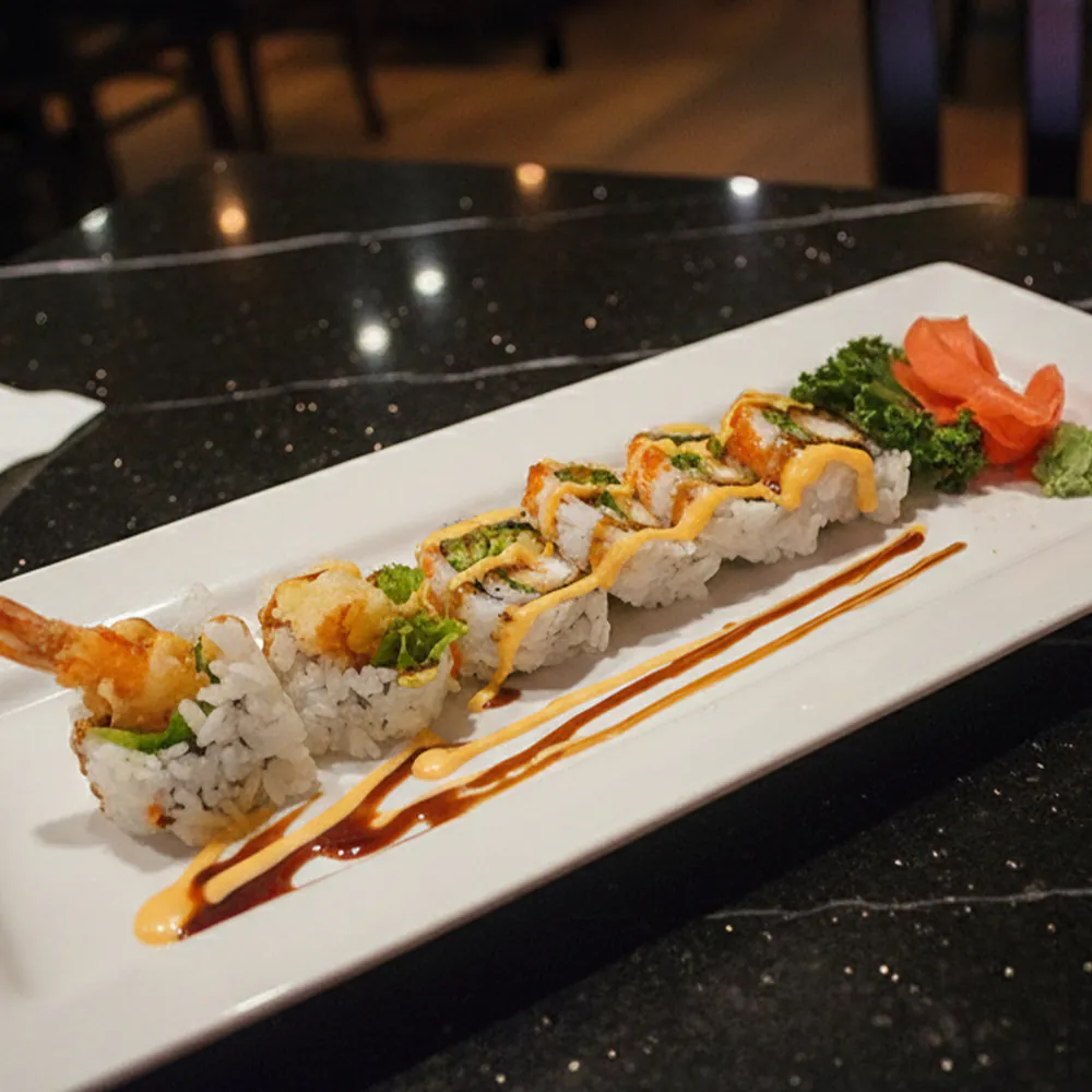 Shrimp Tempura Roll at Osaka Steakhouse, Japanese Restaurant in St Clairsville