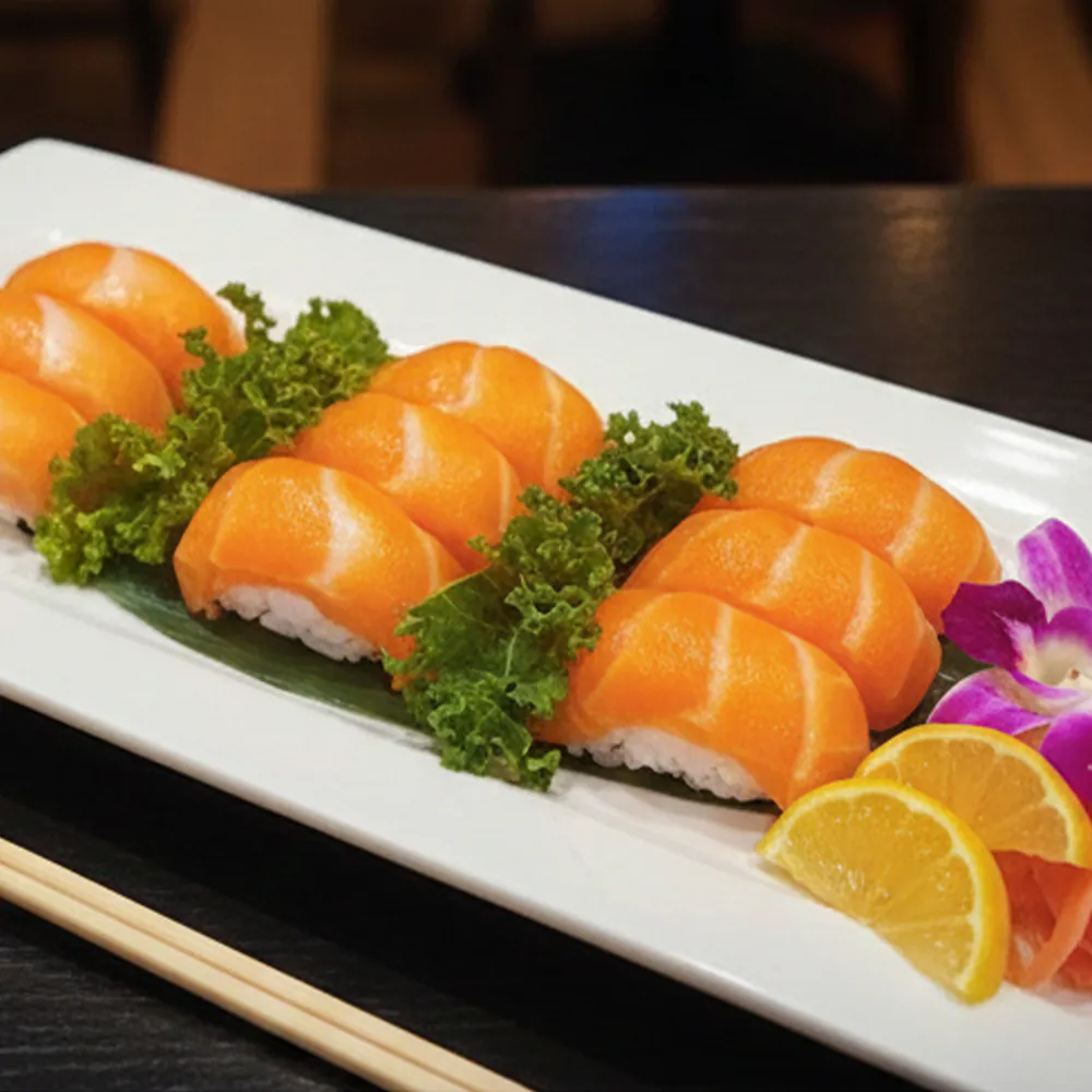 Salmon Sushi Dinner at Osaka Steakhouse, Japanese Restaurant in St Clairsville
